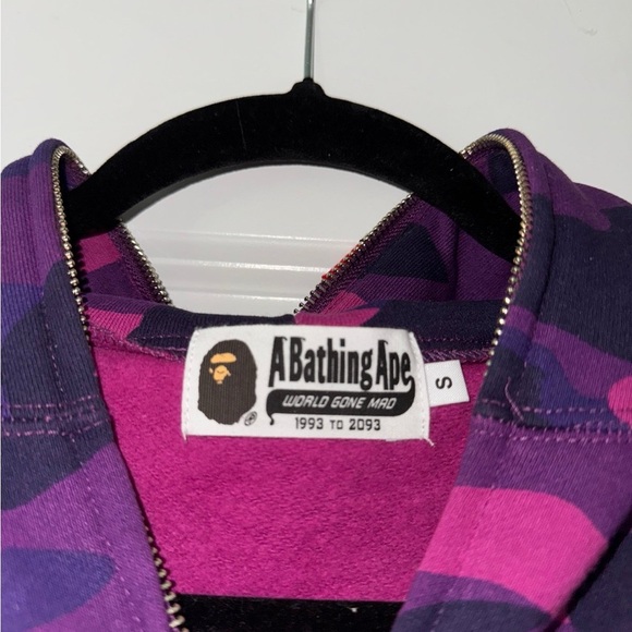 BAPE Color Camo Shark Full Zip Hoodie - Picture 8 of 11